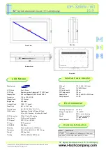 Samsung UltraView iDP3200W Specifications preview