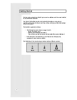 Preview for 6 page of Samsung UM 14A1(B1)E2 Owner'S Instructions Manual