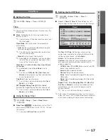 Предварительный просмотр 17 страницы Samsung UN19D4003BD User Manual