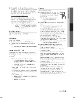 Preview for 19 page of Samsung UN22D5003BF User Manual