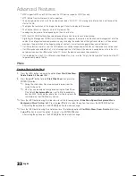 Preview for 22 page of Samsung UN22D5003BF User Manual