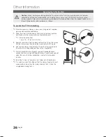 Preview for 26 page of Samsung UN22D5003BF User Manual