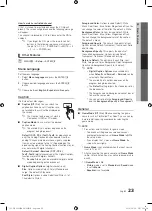 Предварительный просмотр 23 страницы Samsung UN32C4000 User Manual