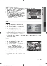 Предварительный просмотр 29 страницы Samsung UN32C4000 User Manual