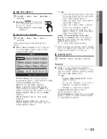 Предварительный просмотр 21 страницы Samsung UN32C4000PD (Korean) User Manual