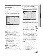 Предварительный просмотр 17 страницы Samsung UN32C5000 User Manual