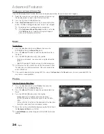 Предварительный просмотр 34 страницы Samsung UN32C5000 User Manual