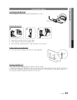 Предварительный просмотр 43 страницы Samsung UN32C5000 User Manual