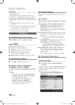 Предварительный просмотр 16 страницы Samsung UN32C6500 User Manual