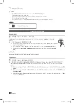 Предварительный просмотр 10 страницы Samsung UN32D4005BD User Manual