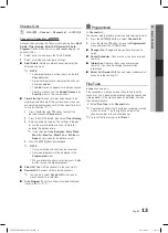 Предварительный просмотр 13 страницы Samsung UN32D4005BD User Manual