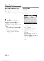 Предварительный просмотр 14 страницы Samsung UN32D4005BD User Manual