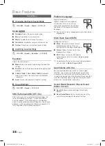 Предварительный просмотр 16 страницы Samsung UN32D4005BD User Manual