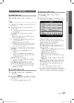 Предварительный просмотр 17 страницы Samsung UN32D4005BD User Manual