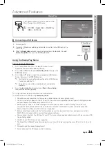 Предварительный просмотр 21 страницы Samsung UN32D4005BD User Manual