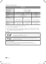 Предварительный просмотр 34 страницы Samsung UN32D4005BD User Manual