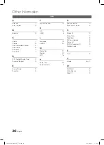 Предварительный просмотр 36 страницы Samsung UN32D4005BD User Manual