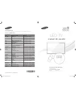 Samsung UN32H5500 User Manual preview