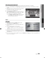 Предварительный просмотр 35 страницы Samsung UN37C6300 User Manual