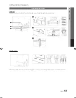 Предварительный просмотр 43 страницы Samsung UN37C6300 User Manual