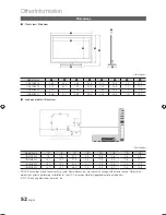 Предварительный просмотр 52 страницы Samsung UN37C6300 User Manual