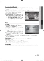 Preview for 41 page of Samsung UN40C7000 User Manual