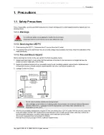 Предварительный просмотр 3 страницы Samsung UN40ES61 0F Series Service Manual