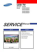 Samsung UN40J5200AF Service Manual preview