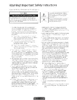 Предварительный просмотр 2 страницы Samsung UN40JU6500 User Manual