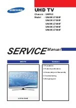 Samsung UN40KU7000F Service Manual preview