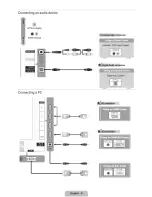 Предварительный просмотр 8 страницы Samsung UN46B6000 - 46" LCD TV Quick Setup Manual