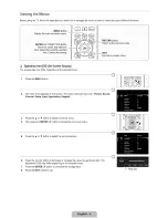 Предварительный просмотр 4 страницы Samsung UN46B7000 - 46" LCD TV Quick Setup Manual