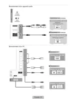 Предварительный просмотр 22 страницы Samsung UN46B7000 - 46" LCD TV Quick Setup Manual