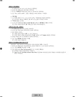 Preview for 56 page of Samsung UN46B8000XF User Manual