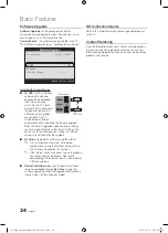 Предварительный просмотр 24 страницы Samsung UN46C6800 User Manual