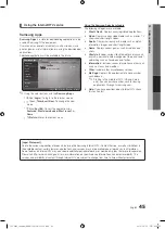 Предварительный просмотр 45 страницы Samsung UN46C6800 User Manual