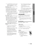 Preview for 21 page of Samsung UN46C6800UF Manual Del Usuario