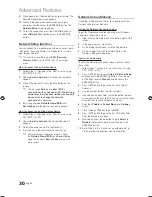 Preview for 30 page of Samsung UN46C6800UFXZA User Manual