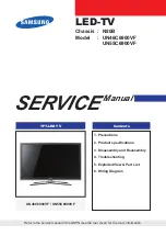 Samsung UN46C6900VF Service Manual preview