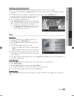 Предварительный просмотр 41 страницы Samsung UN46C7100 User Manual