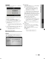 Предварительный просмотр 49 страницы Samsung UN46C7100 User Manual