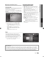 Предварительный просмотр 51 страницы Samsung UN46C7100 User Manual