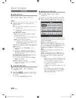 Предварительный просмотр 24 страницы Samsung UN46C8000 User Manual