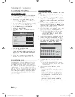 Предварительный просмотр 34 страницы Samsung UN46C8000 User Manual