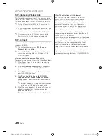 Предварительный просмотр 36 страницы Samsung UN46C8000 User Manual