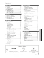 Preview for 3 page of Samsung UN46C9000 Series User Manual