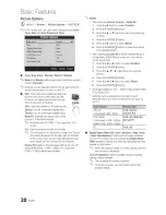 Preview for 20 page of Samsung UN46C9000 Series User Manual