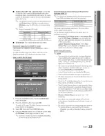 Preview for 23 page of Samsung UN46C9000 Series User Manual