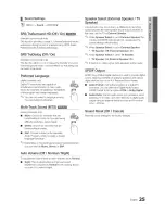 Preview for 25 page of Samsung UN46C9000 Series User Manual