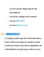 Предварительный просмотр 125 страницы Samsung UN46ES6100G (Spanish) E-Manual